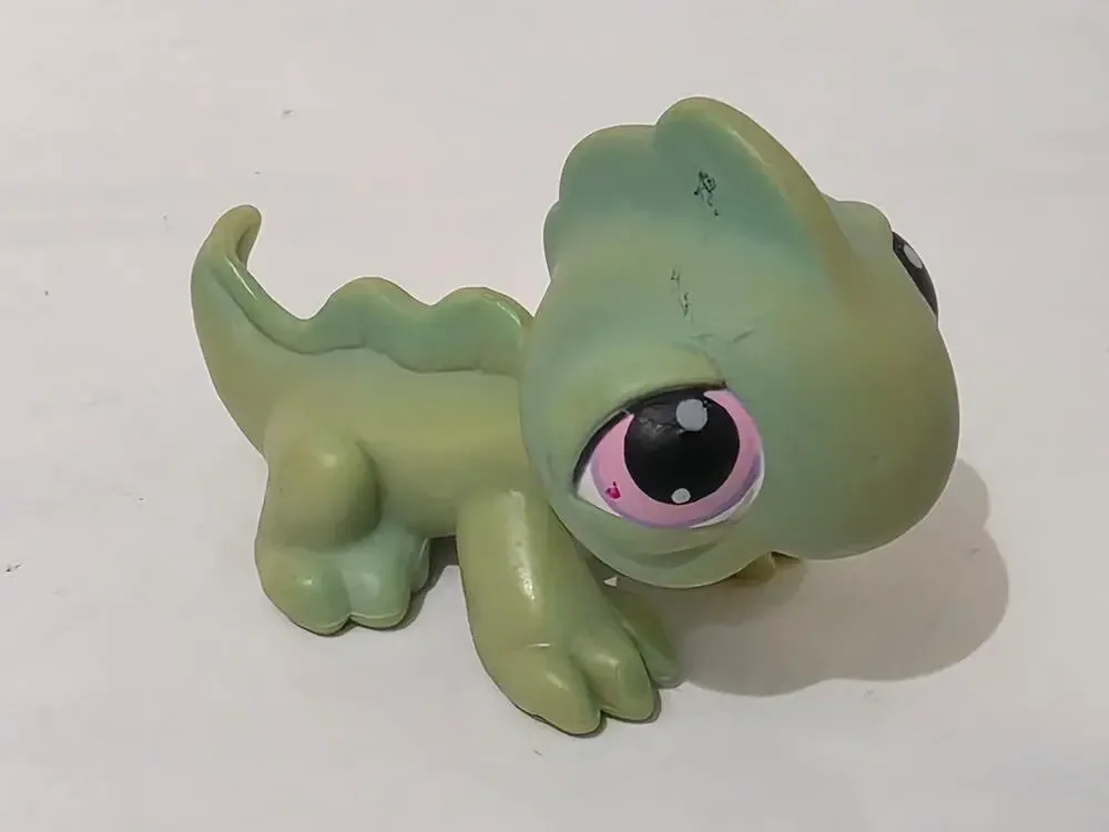 Hasbro Littlest Pet Shop 2007 #374 Green Iguana